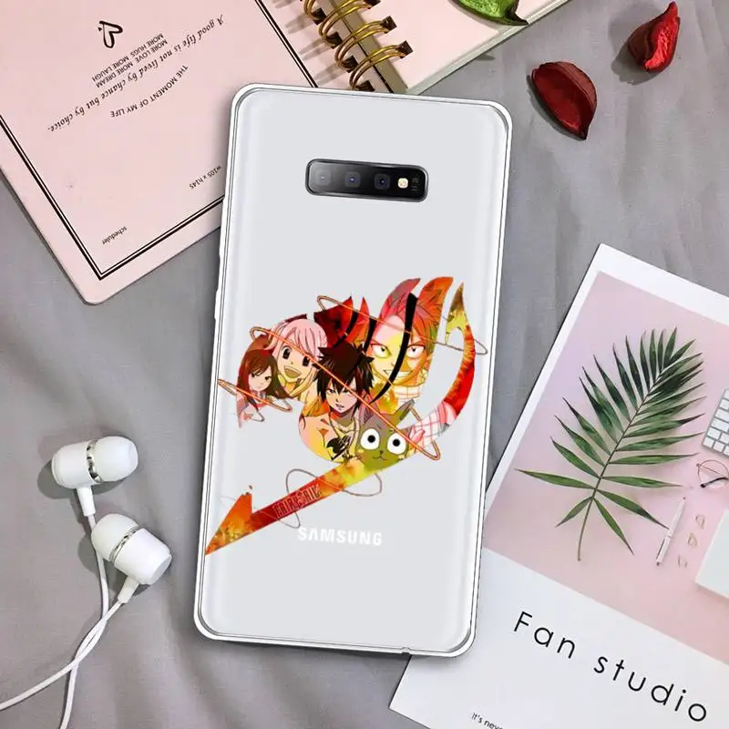 Japan anime FAIRY TAIL Phone Case Transparent For Samsung Galaxy S A 5 7 8 9 2015 20 edge plus 10 e lite 2019
Japan anime FAIRY TAIL Phone Case Transparent For Samsung Galaxy S A 5 7 8 9 2015 20 edge plus 10 e lite 2019