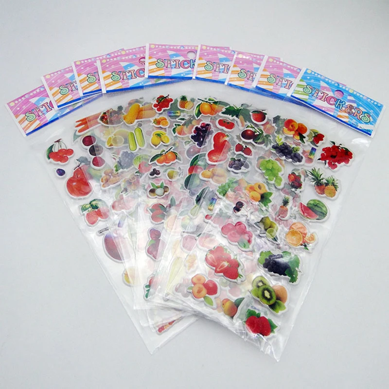 Kids Stickers 5 Sheets Different Sheets 3D Stickers for Girl Boy Birthday Gift Teachers Animals Cartoon Education stickers
Kids Stickers 5 Sheets Different Sheets 3D Stickers for Girl Boy Birthday Gift Teachers Animals Cartoon Education stickers