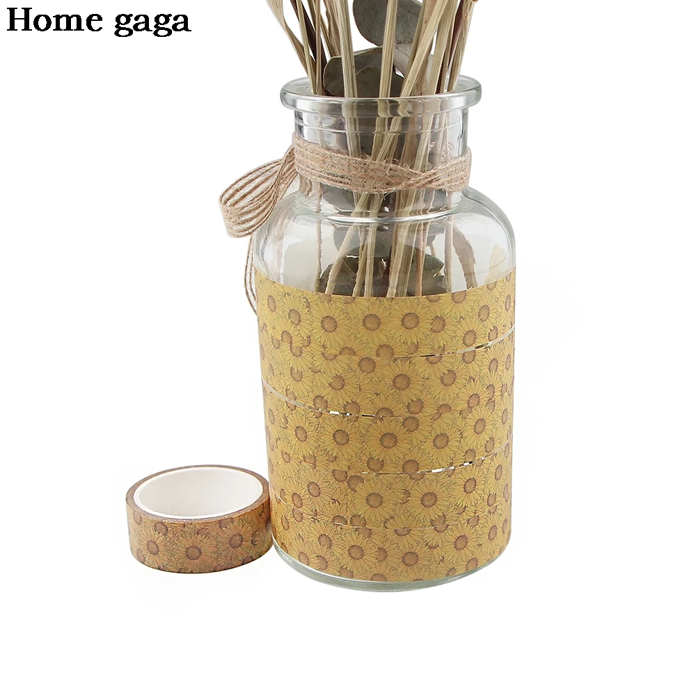 D3385 Homegaga 15mmX5m Sunflower Washi Tape Diy Decoration for Scrapbooking Tape Adhesive Tape Cute Stickers 
D3385 Homegaga 15mmX5m Sunflower Washi Tape Diy Decoration for Scrapbooking Tape Adhesive Tape Cute Stickers