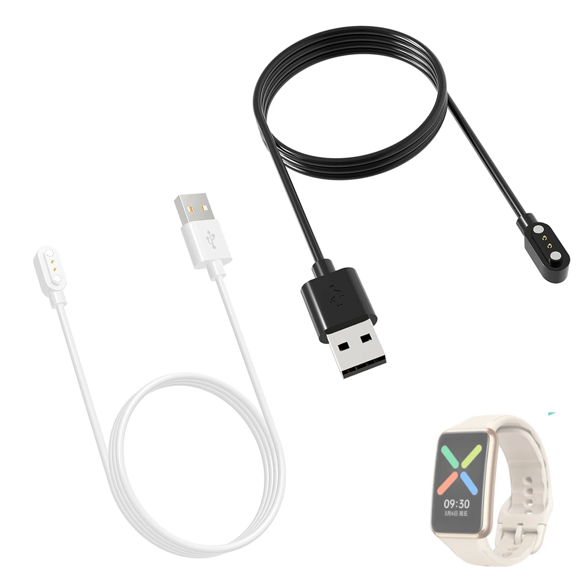Smartwatch Dock Charger Adapter USB Charging Cable Cord Power Charge Wire for OPPO Watch Free NFC Sport Smart band Accessories
Smartwatch Dock Charger Adapter USB Charging Cable Cord Power Charge Wire for OPPO Watch Free NFC Sport Smart band Accessories