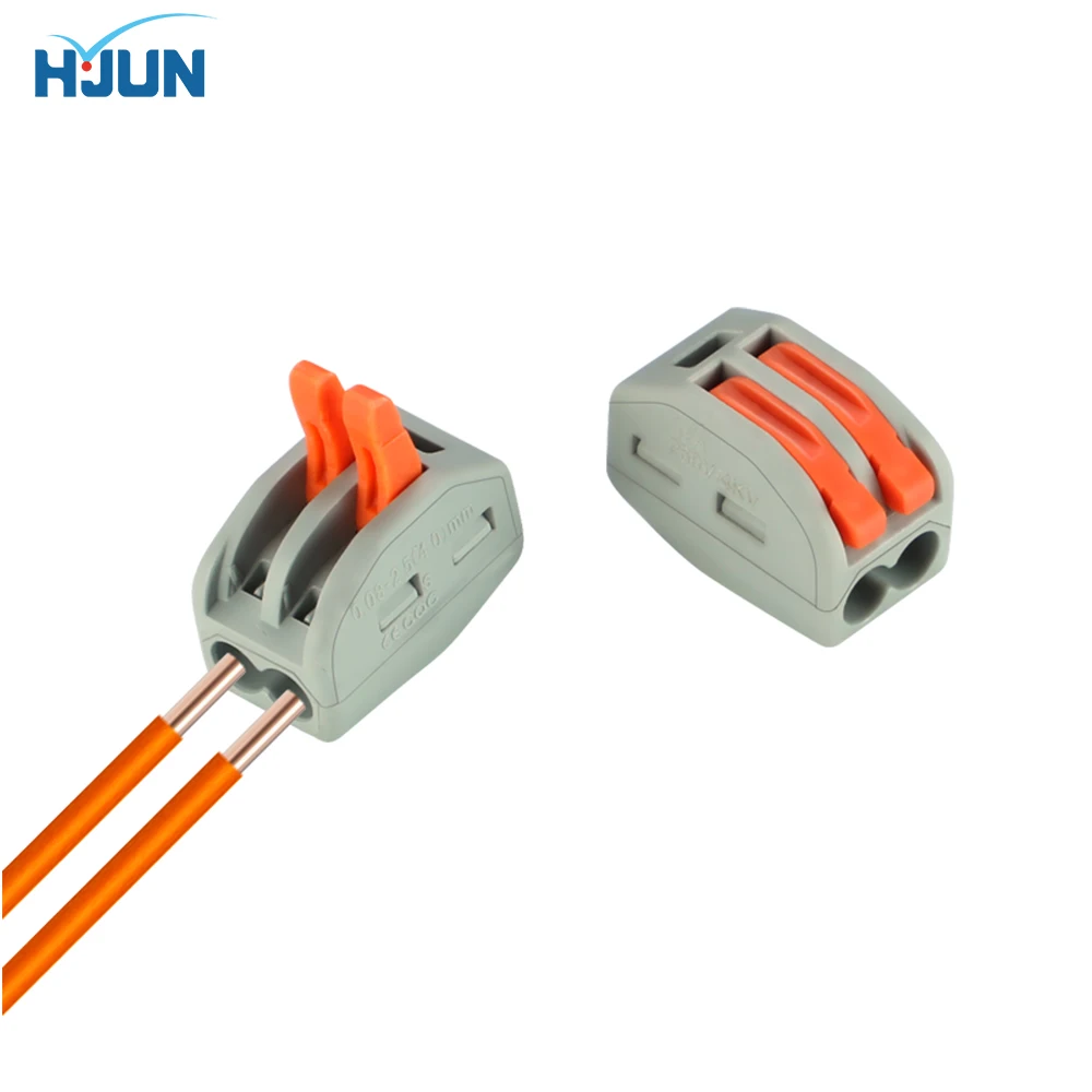 HJUN Mini Fast Wire Cable Connectors PCT-212 Universal Cable wire Connectors 10/30/50/100PCS Push in Wiring Terminal Block
HJUN Mini Fast Wire Cable Connectors PCT-212 Universal Cable wire Connectors 10/30/50/100PCS Push in Wiring Terminal Block