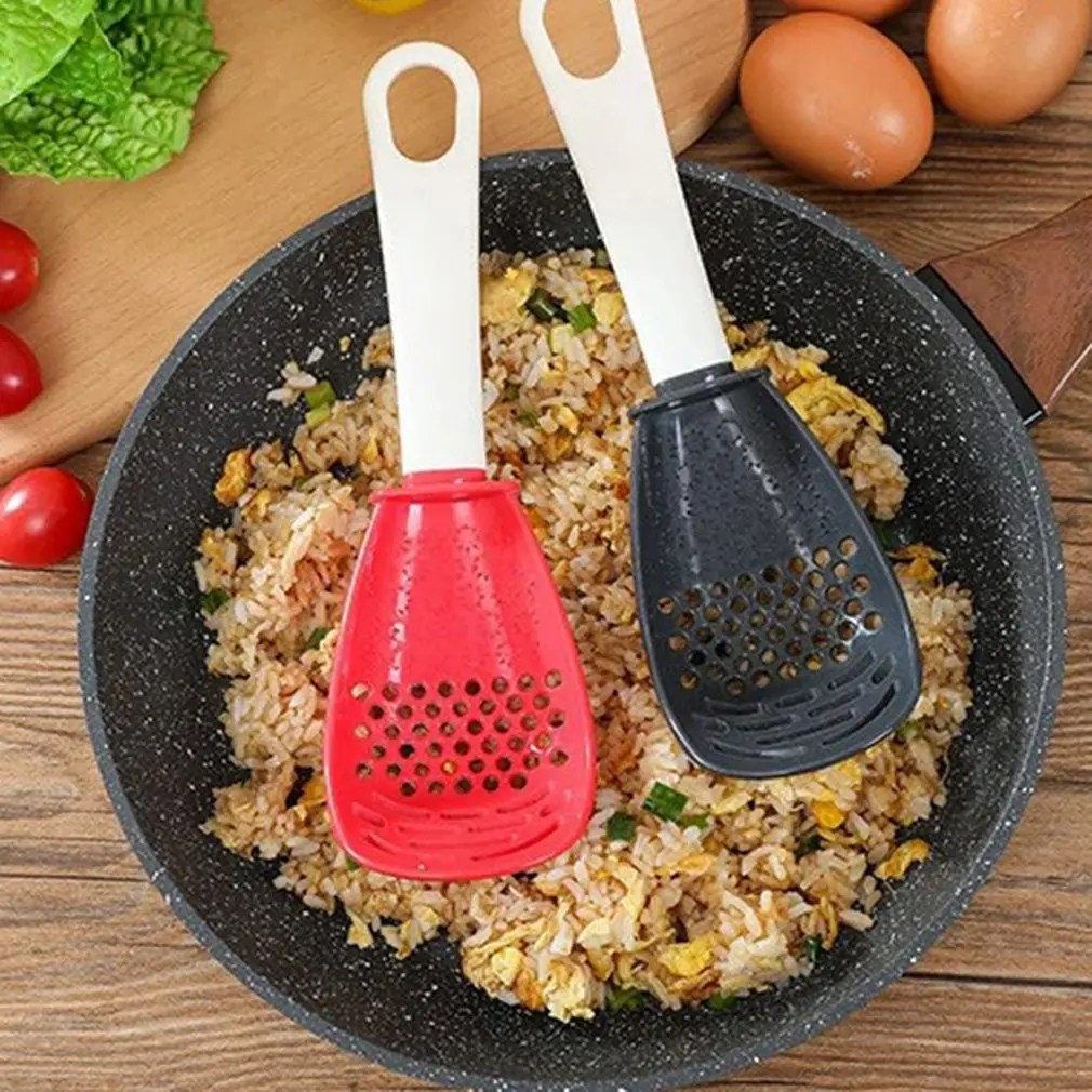1Pcs Multifunctional Kitchen Cooking Spoon Heat-resistant Hanging Hole Innovative Potato Garlic Press Colander Spoon for Kitchen
1Pcs Multifunctional Kitchen Cooking Spoon Heat-resistant Hanging Hole Innovative Potato Garlic Press Colander Spoon for Kitchen