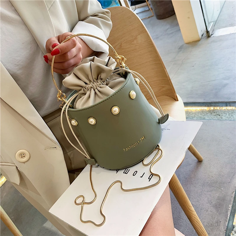 Women Messenger Bagdesign Women Handbag Pink Bucket Bag Ladies Shoulder Bag Casual Female Chain Crossbody Messenger Bag
Women Messenger Bagdesign Women Handbag Pink Bucket Bag Ladies Shoulder Bag Casual Female Chain Crossbody Messenger Bag