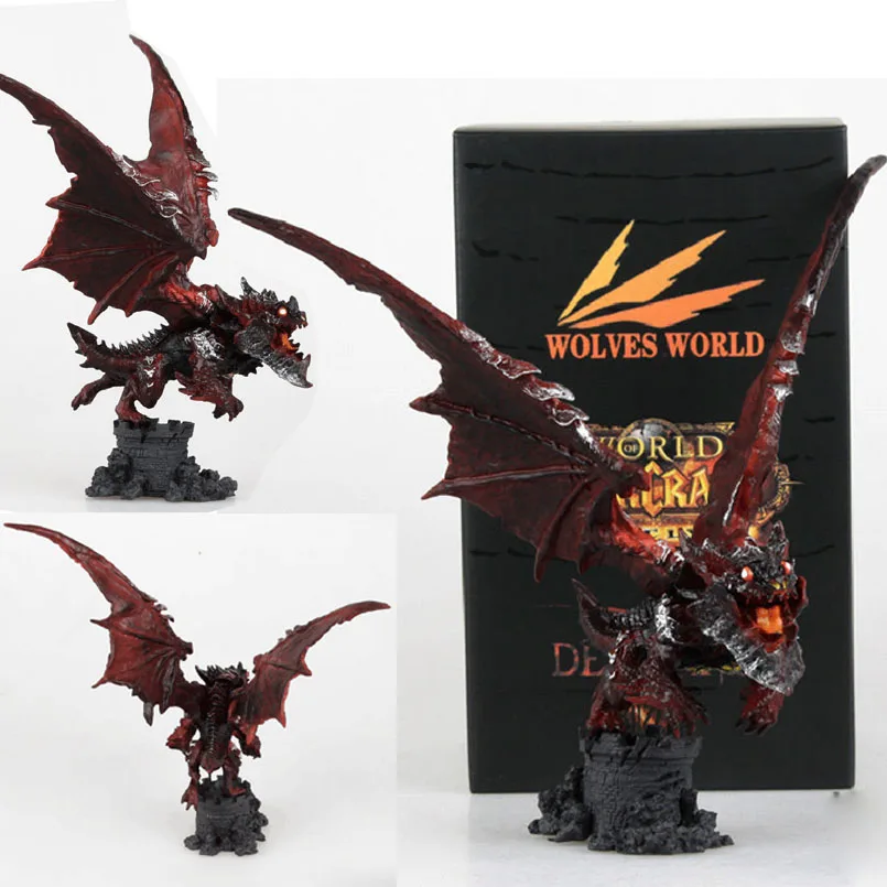 

20 CM Cataclysm Neltharion Figure Blizzard World of Warcraft Garage Game Anime Figures WOW Death of Pterosaur Garage PVC Model