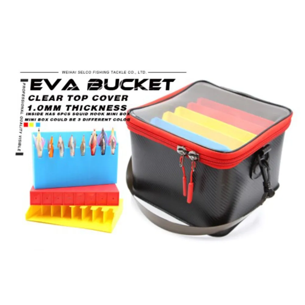 48 Slot Squid Jig Case Multi-function EVA Fishing Lure Storage Bucket Boat Tackle Bag Container Fishing Tackle Accessories
48 Slot Squid Jig Case Multi-function EVA Fishing Lure Storage Bucket Boat Tackle Bag Container Fishing Tackle Accessories