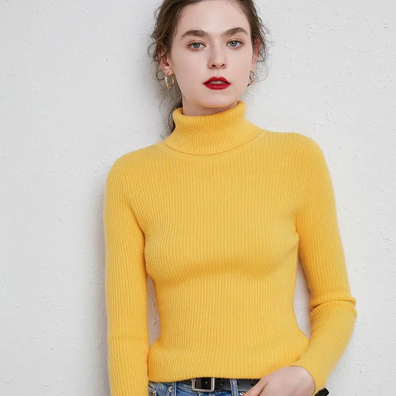Sweaters Women's Plus Size Knit 2021 Winter New Fashion Knitted Cotton Stripe Splicing Turtleneck Pullovers Jumper Sweater Woman
Sweaters Women's Plus Size Knit 2021 Winter New Fashion Knitted Cotton Stripe Splicing Turtleneck Pullovers Jumper Sweater Woman
