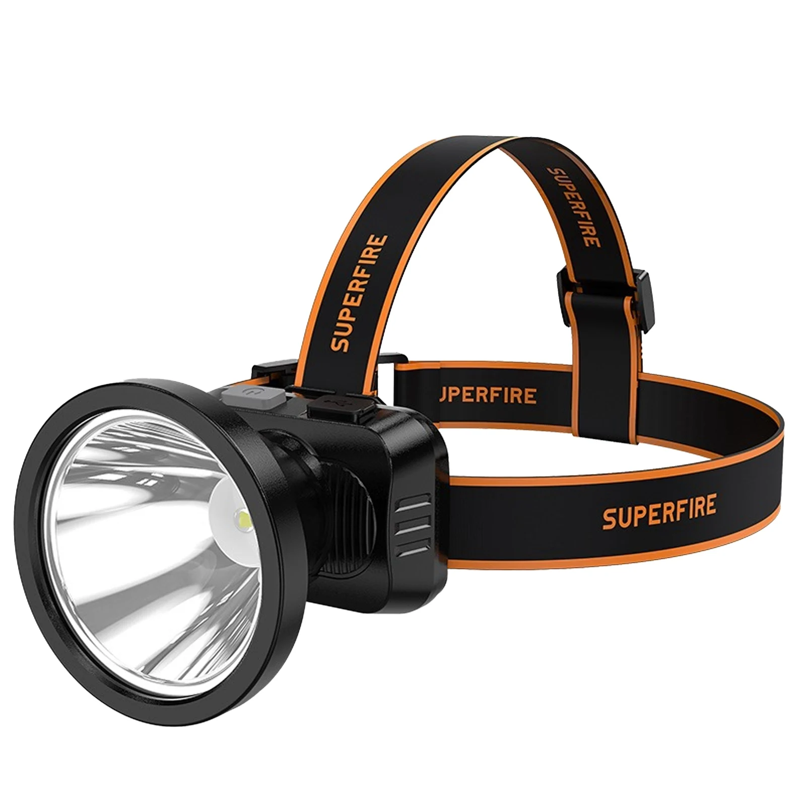 SUPERFIRE LED Headlamp Headlight Flashlight Rechargeable Torch Emergency Light Angle Adjustment 2.5W 3W Black
SUPERFIRE LED Headlamp Headlight Flashlight Rechargeable Torch Emergency Light Angle Adjustment 2.5W 3W Black