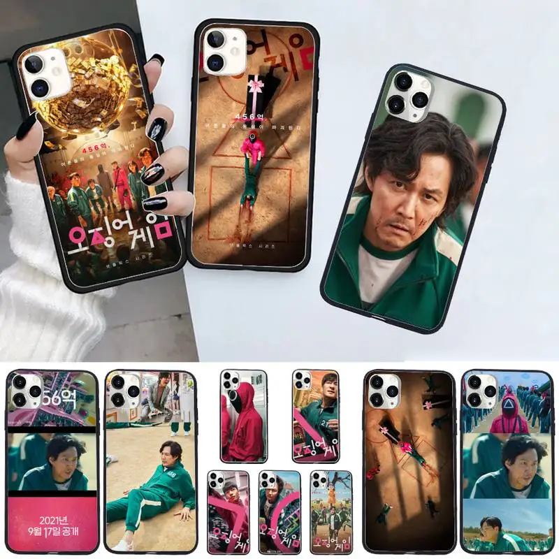 Squid Game Round Six Korean Drama Phone Case For iphone 12 11 13 7 8 6 s plus x xs xr pro max mini shell 
Squid Game Round Six Korean Drama Phone Case For iphone 12 11 13 7 8 6 s plus x xs xr pro max mini shell