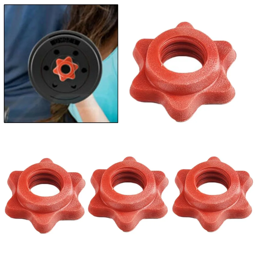 2/4pcs Weight Check Nut Barbell Bar Clips Spin Lock Screw Dumbbell Spinlock Collars 25mm Dumbbell Nut Safety Locks Fitness Parts
2/4pcs Weight Check Nut Barbell Bar Clips Spin Lock Screw Dumbbell Spinlock Collars 25mm Dumbbell Nut Safety Locks Fitness Parts