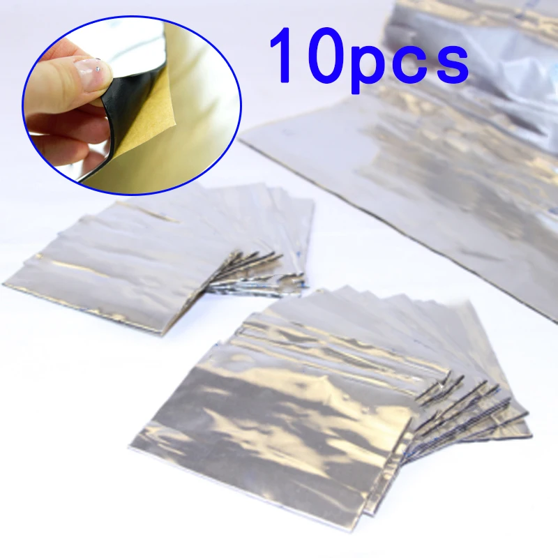 10pcs 2MM Heat Shield Insulation Sound Proof Noise Deadening Cars Foam Mat Sound Insulation Shock Stop Plate 200mm X 100mm
10pcs 2MM Heat Shield Insulation Sound Proof Noise Deadening Cars Foam Mat Sound Insulation Shock Stop Plate 200mm X 100mm