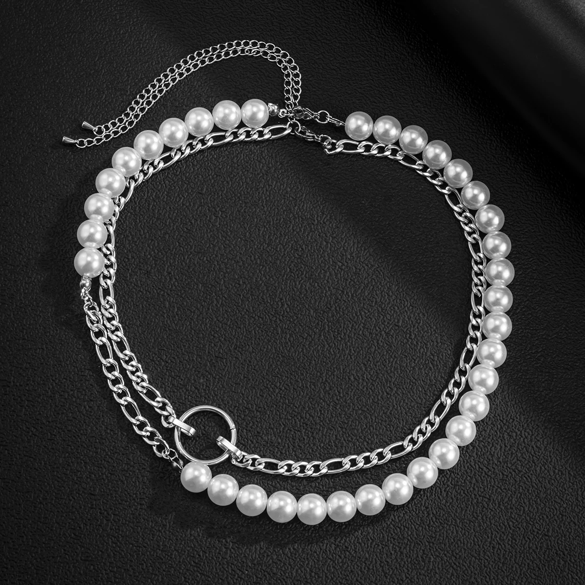 KunJoe Trendy Multilayered Stainless Steel Pearl Necklace For Women Fashion Vintage Irregular Pearl Jewelry Chunky Link Necklace
KunJoe Trendy Multilayered Stainless Steel Pearl Necklace For Women Fashion Vintage Irregular Pearl Jewelry Chunky Link Necklace