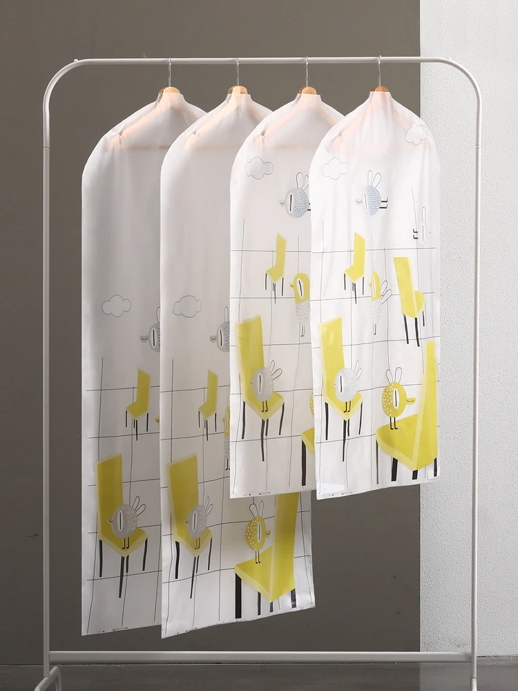 Translucent Waterproof PEVA Garment Bag Covers for Luggage, Dresses, Linens, Storage or Travel Suit Bag 60*90cm / 60*110cm
Translucent Waterproof PEVA Garment Bag Covers for Luggage, Dresses, Linens, Storage or Travel Suit Bag 60*90cm / 60*110cm