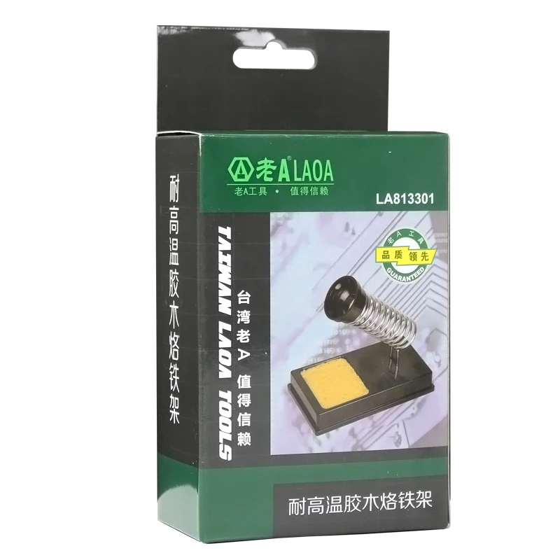 LAOA Solder Iron Stand Holder High Temperature ResistanceSoldering Iron Shelf Bakelit LA813301
LAOA Solder Iron Stand Holder High Temperature ResistanceSoldering Iron Shelf Bakelit LA813301