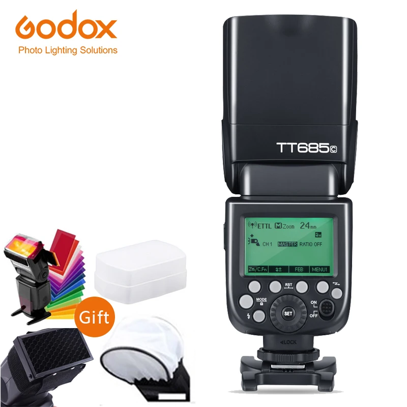 

Godox TT685 TT685C TT685N TT685S TT685F TT685O Flash TTL HSS Camera Flash speedlite for Canon Nikon Sony Fuji Olympus Camera