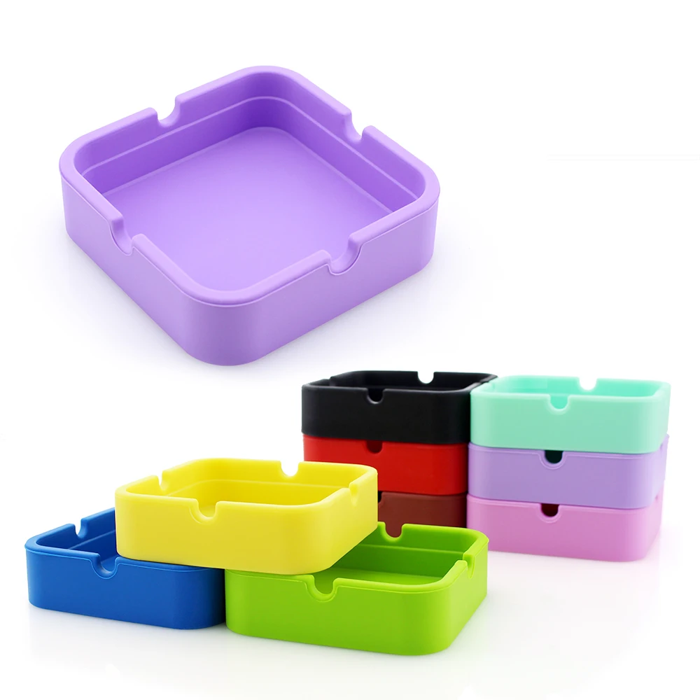 105Pcs Silicone Smoking Herb Ash Tray Tobacco Ashtray Holder Foldable Soft Cenicero Square Posacenere Cigarette Accessories
105Pcs Silicone Smoking Herb Ash Tray Tobacco Ashtray Holder Foldable Soft Cenicero Square Posacenere Cigarette Accessories