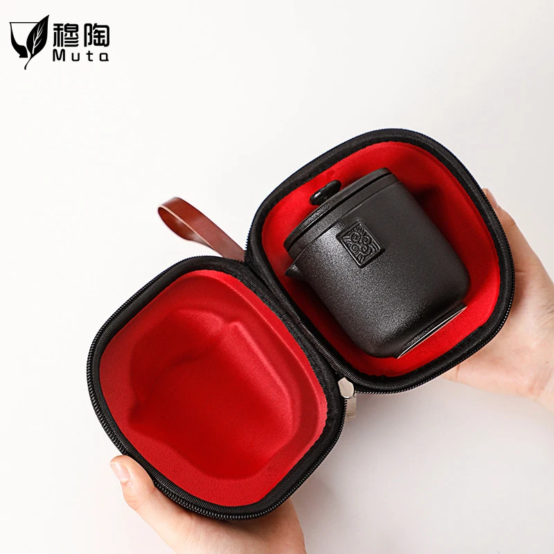 Travel tea set, portable bag, stoneware Kungfu tea art, one pot, three cups, Japanese style fast guest cup, glass custom logo
Travel tea set, portable bag, stoneware Kungfu tea art, one pot, three cups, Japanese style fast guest cup, glass custom logo