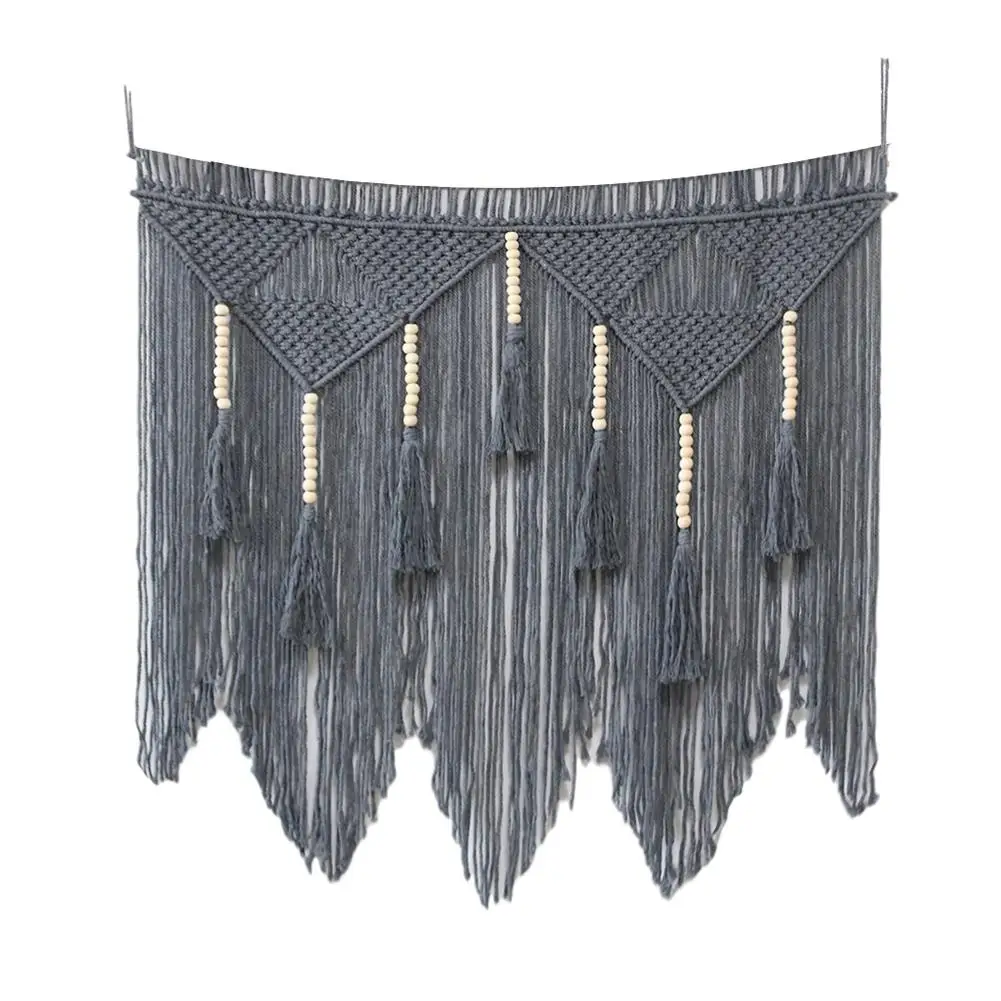 Macrame Handmade Woven Tapestry Wall Hanging Art Bohemian Crafts Decoration For Apartment Bedroom Living Room Decoration
Macrame Handmade Woven Tapestry Wall Hanging Art Bohemian Crafts Decoration For Apartment Bedroom Living Room Decoration