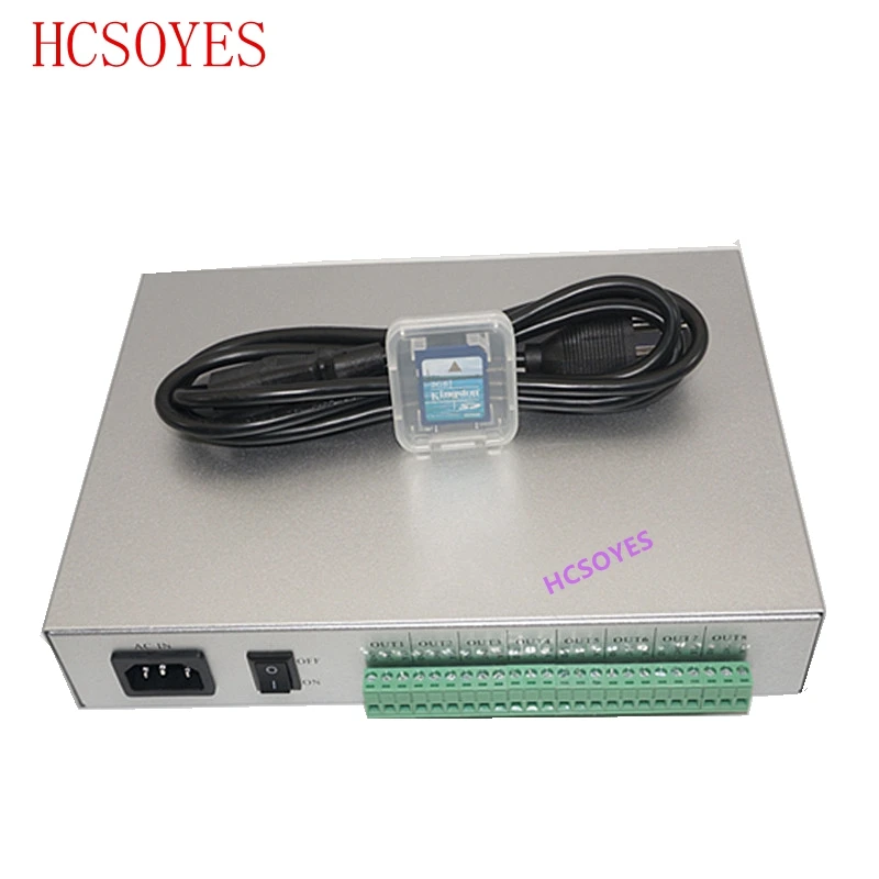 T-300K T300K SD Card online VIA PC RGB Full color led pixel module controller 8ports 8192 pixels ws2811 ws2801 ws2812b led strip
T-300K T300K SD Card online VIA PC RGB Full color led pixel module controller 8ports 8192 pixels ws2811 ws2801 ws2812b led strip