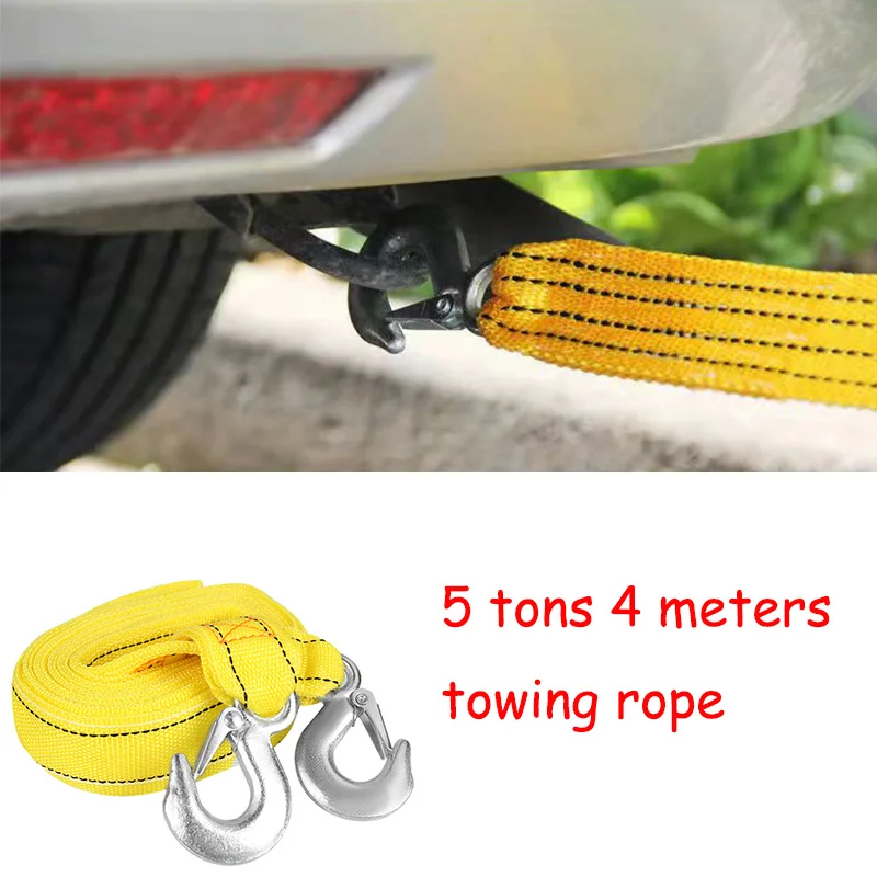 5 tons 4 meters towing rope truck snatch belt off-road towing rope trailer car tow rope
5 tons 4 meters towing rope truck snatch belt off-road towing rope trailer car tow rope