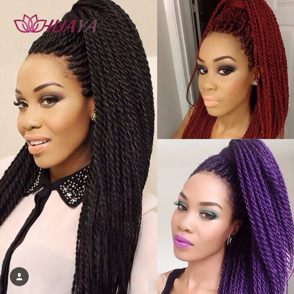 HUAYA Synthetic Senegalese Twist Braids Hair Brown Color Braid Hair Ombre Long Hair Extension Braiding Hair For Women
HUAYA Synthetic Senegalese Twist Braids Hair Brown Color Braid Hair Ombre Long Hair Extension Braiding Hair For Women