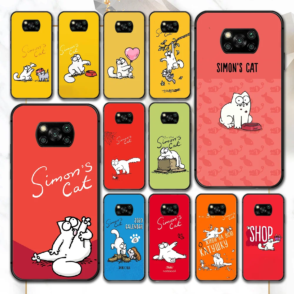 Cartoon Cute Simons Cat Phone Case For Xiaomi Mi Note 10 A3 9 MAX 3 A2 8 9 Lite Pro Ultra black Waterproof Silicone Etui 3D Back
Cartoon Cute Simons Cat Phone Case For Xiaomi Mi Note 10 A3 9 MAX 3 A2 8 9 Lite Pro Ultra black Waterproof Silicone Etui 3D Back