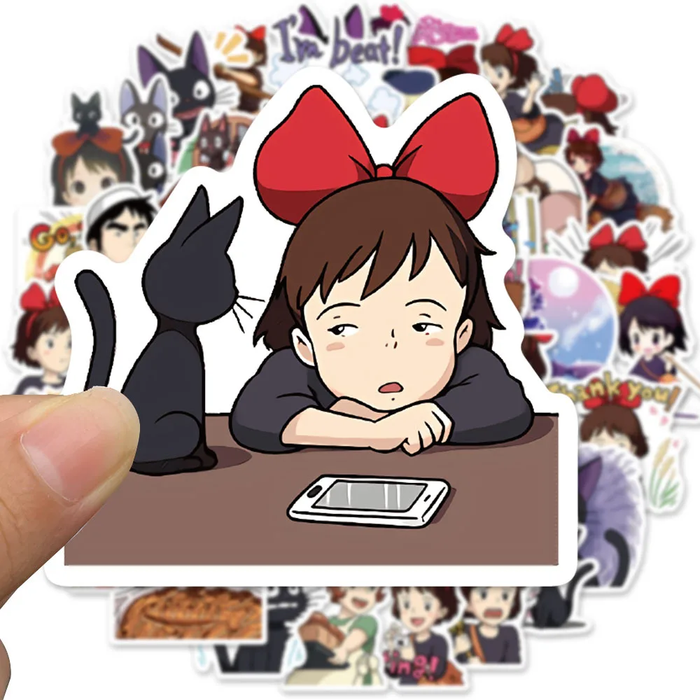 50PCS New Cartoon Self-made Kiki's Delivery Service Scrapbooking Stickers Decor Sticker DIY Craft Photo Albums Sticker Toys
50PCS New Cartoon Self-made Kiki's Delivery Service Scrapbooking Stickers Decor Sticker DIY Craft Photo Albums Sticker Toys