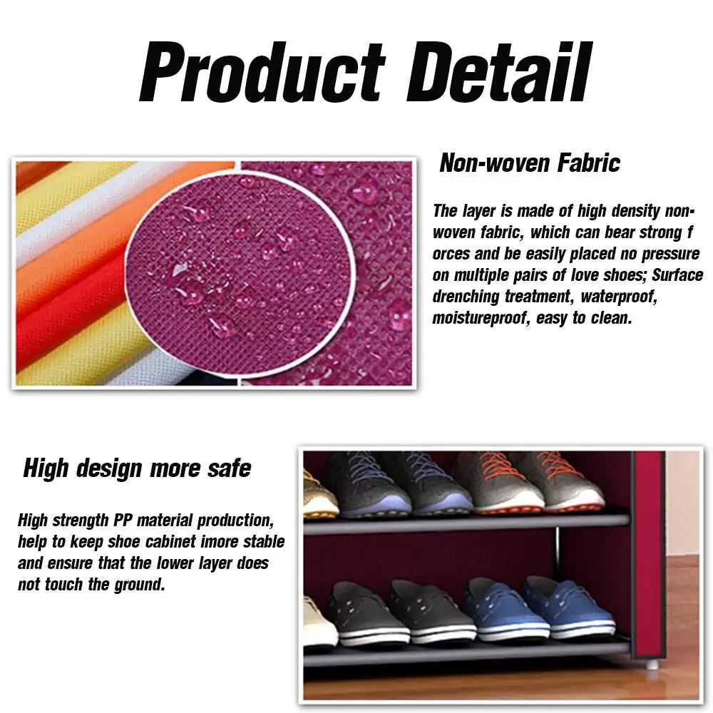 8 Layers Non-woven Fabric Storage Shoe Rack Hallway Cabinet Organizer Holder Assemble Shoes Shelf DIY Home Furniture
8 Layers Non-woven Fabric Storage Shoe Rack Hallway Cabinet Organizer Holder Assemble Shoes Shelf DIY Home Furniture