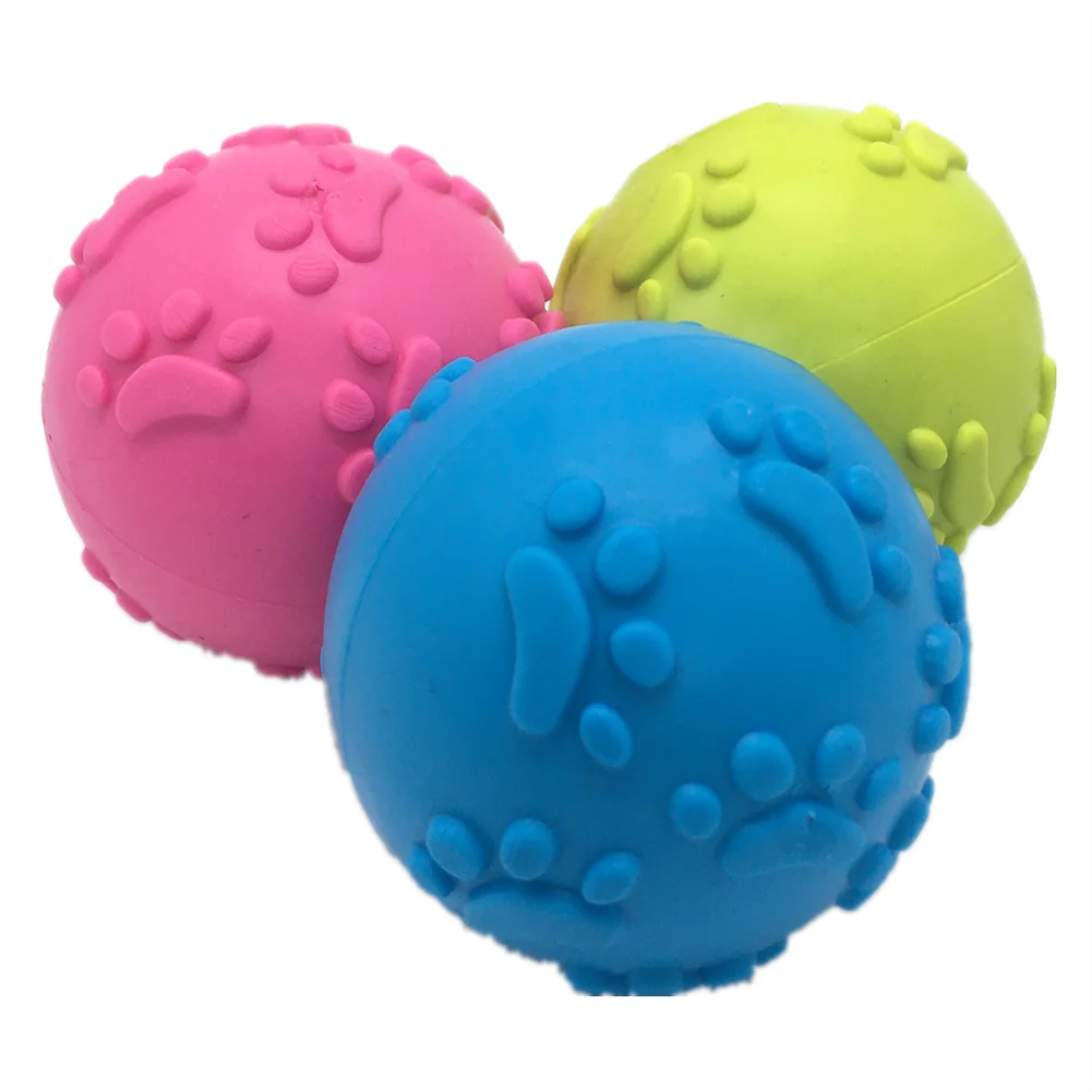 Dog Play Balls Chew Molar Tooth Cleaning Toys Pet Chew Squeaky Toy Puppy Rubber Training Toys Bite Resistant for Dogs
Dog Play Balls Chew Molar Tooth Cleaning Toys Pet Chew Squeaky Toy Puppy Rubber Training Toys Bite Resistant for Dogs