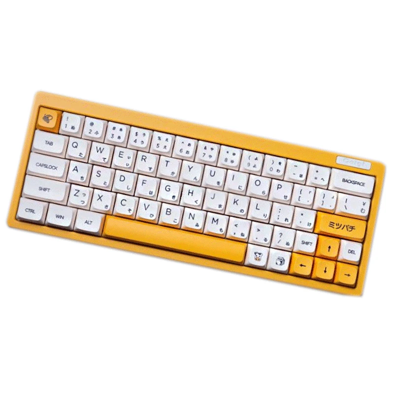 104 Keys PBT Double Color Honey&Milk Keycap XDA DSA For Cherry MX Mechanical Keyboard
104 Keys PBT Double Color Honey&Milk Keycap XDA DSA For Cherry MX Mechanical Keyboard