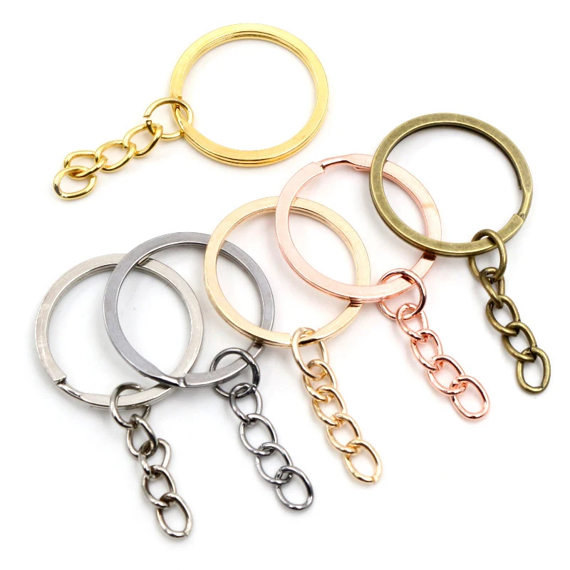 5 pcs/lot Key Ring Key Chain 6 Colors Plated 60mm Long Round Split Keychain Keyrings Wholesale
5 pcs/lot Key Ring Key Chain 6 Colors Plated 60mm Long Round Split Keychain Keyrings Wholesale