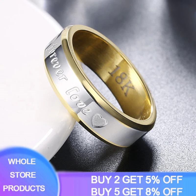 Wedding Band For Women Men 18K Gold S925 Silver Color Alternate Forever Love Heart Pattern Ring Lover Gift No Fade Gift Jewelry
Wedding Band For Women Men 18K Gold S925 Silver Color Alternate Forever Love Heart Pattern Ring Lover Gift No Fade Gift Jewelry