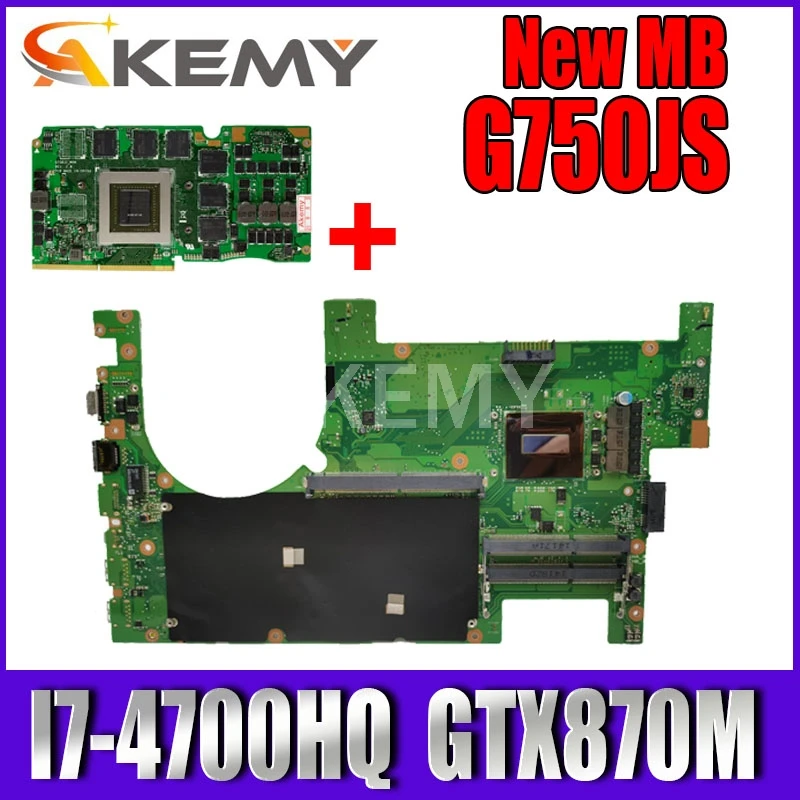 Материнская плата Akemy G750JS I7-4700HQ CPU для Asus G750JS G750J материнская плата для ноутбука 100% протестированная поддержка видеокарты GTX870M
Материнская плата Akemy G750JS I7-4700HQ CPU для Asus G750JS G750J материнская плата для ноутбука 100% протестированная поддержка видеокарты GTX870M