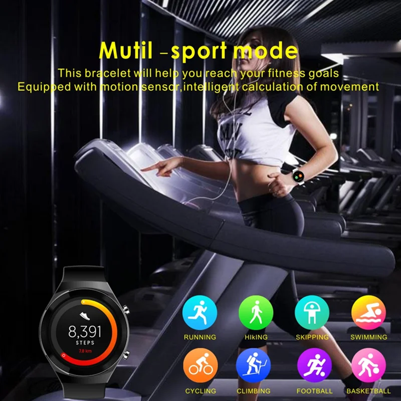 2020 Smart Watch Bluetooth Calls Men Women Waterproof IP67 Smartwatch Heart Rate Monitor Sleep Management ECG Activity Tracker
2020 Smart Watch Bluetooth Calls Men Women Waterproof IP67 Smartwatch Heart Rate Monitor Sleep Management ECG Activity Tracker