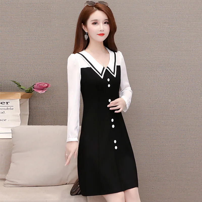 New fashion A-line dress women's elegant fashion casual wear autumn retro long sleeve slim fit dress SS767
New fashion A-line dress women's elegant fashion casual wear autumn retro long sleeve slim fit dress SS767