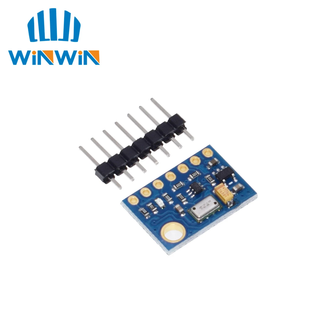 10 шт. GY-63 MS5611 атмосферный модуль датчика высоты с высоким разрешением IIC / SPI |