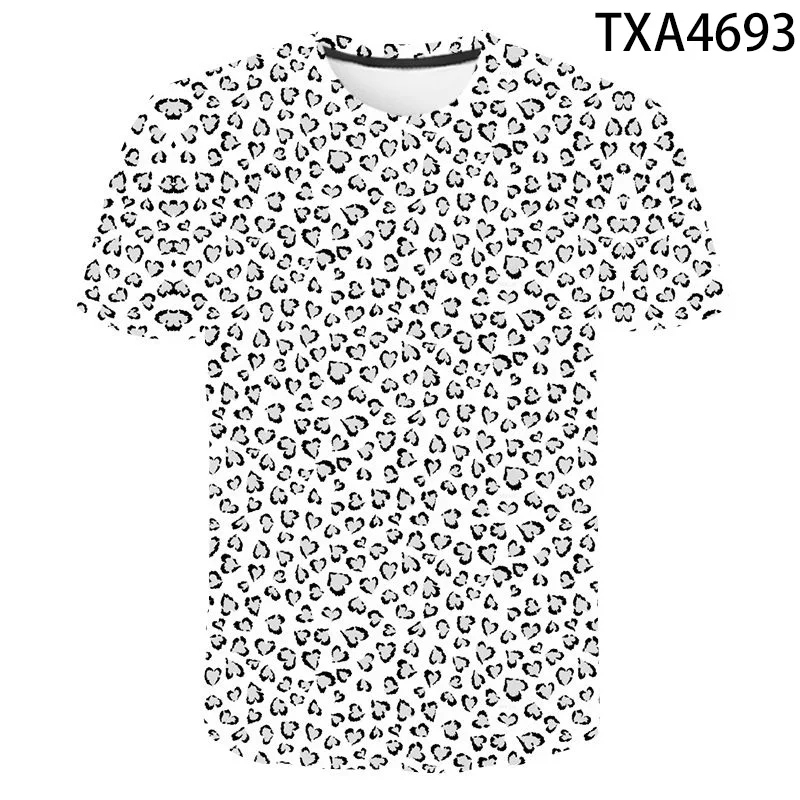 Leopard Print T-shirt Men Women Kids Funny Animal Skin T-shirt 3D Printed T-shirt Casual Fitness Tops Boy Girl Clothes
Leopard Print T-shirt Men Women Kids Funny Animal Skin T-shirt 3D Printed T-shirt Casual Fitness Tops Boy Girl Clothes