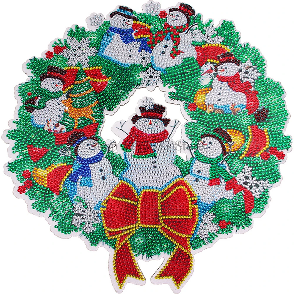 New DIY Diamond Painting Christmas Flower Festival Gifts Diamond Embroidery Cross Stitch Wreath Christmas Decoration Crafts Gift
New DIY Diamond Painting Christmas Flower Festival Gifts Diamond Embroidery Cross Stitch Wreath Christmas Decoration Crafts Gift