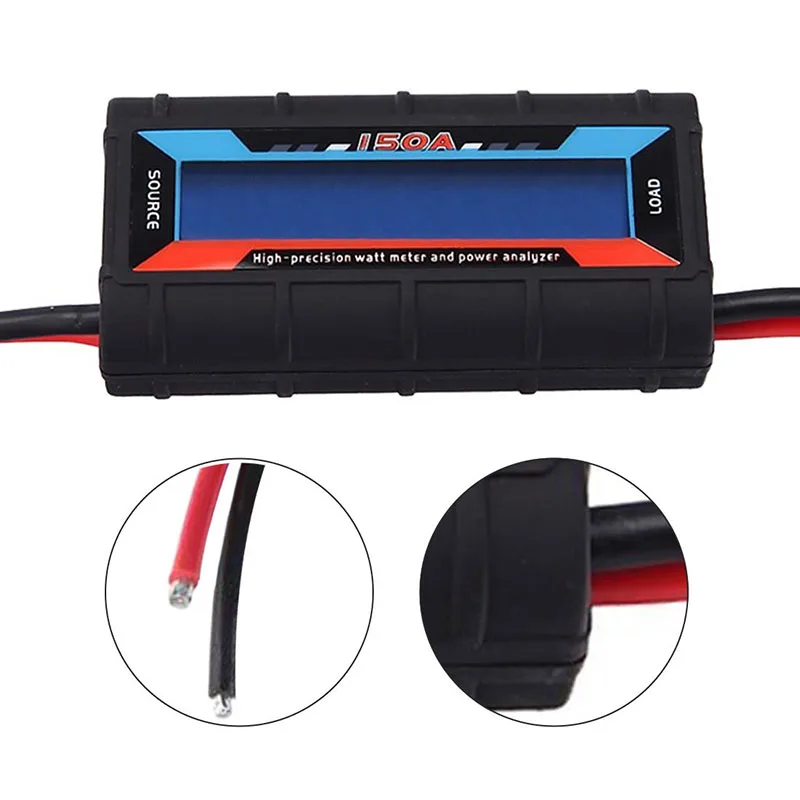 Digital Wattmeter High Precision Power Meter RC Watt Meter Balance Voltage Battery Power Analyzer Watt Meter Checker
Digital Wattmeter High Precision Power Meter RC Watt Meter Balance Voltage Battery Power Analyzer Watt Meter Checker