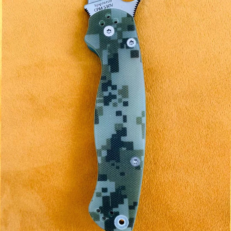 HOT c81 folding knife tactical survival knife 9cr18mov blade outdoor camping EDC tool with original color box packaging 
HOT c81 folding knife tactical survival knife 9cr18mov blade outdoor camping EDC tool with original color box packaging