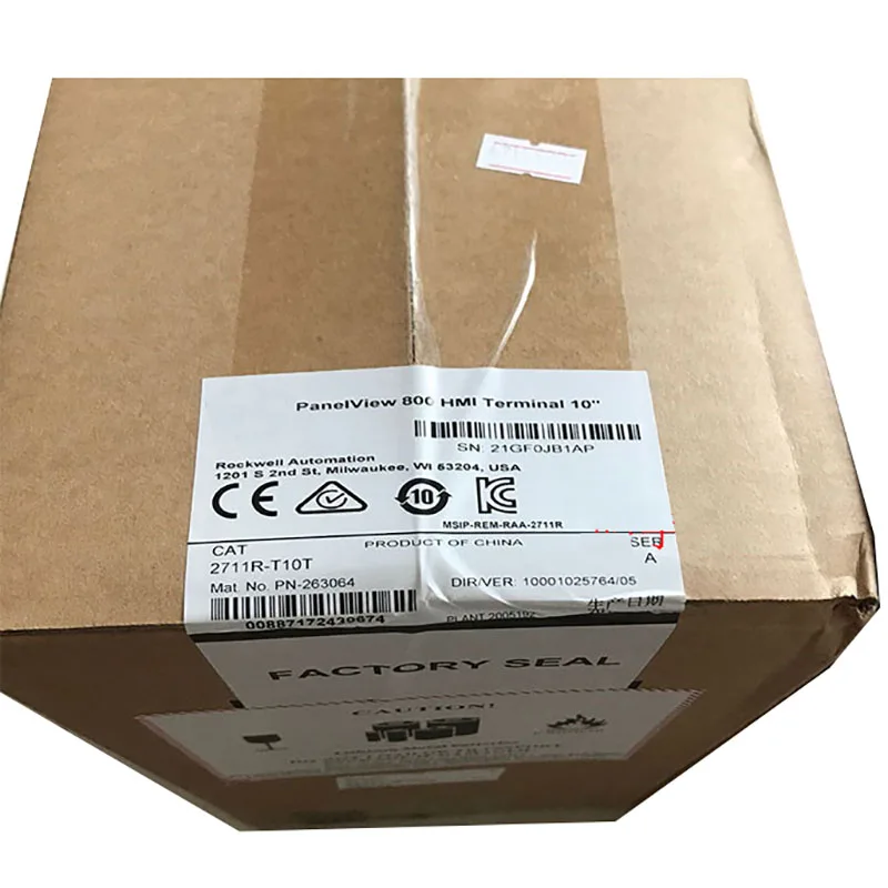 Новый оригинальный в коробке 2711R-T10T 2711R T10T {склад} 1 год гарантии отправка в течение 24 часов
Новый оригинальный в коробке 2711R-T10T 2711R T10T {склад} 1 год гарантии отправка в течение 24 часов