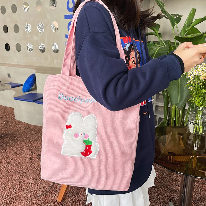 Korean Women Cute Shoulder Handbags Female School Bags For Teenage Girls Sweet Cartoon Tote College Style Student Bookbag
Korean Women Cute Shoulder Handbags Female School Bags For Teenage Girls Sweet Cartoon Tote College Style Student Bookbag