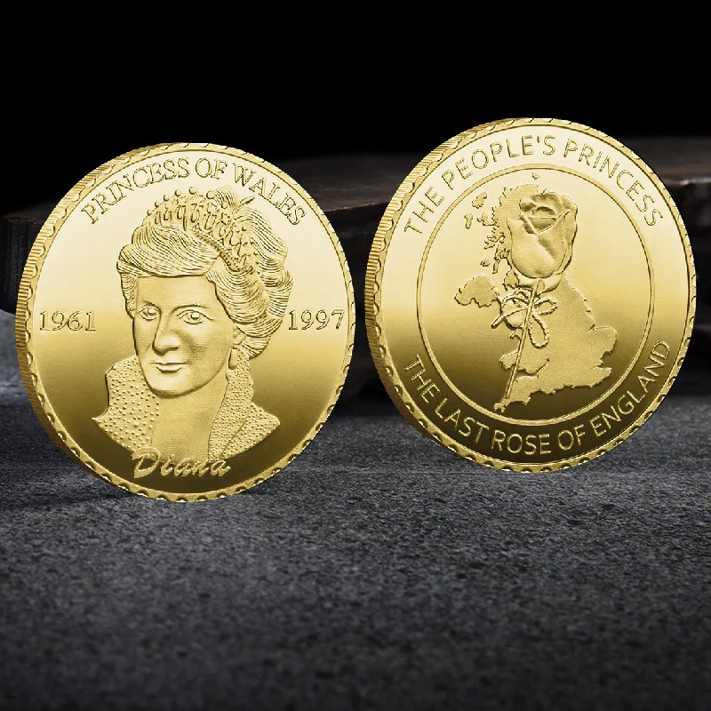 British Princess Diana Commemorative Coins Three-dimensional Relief Commemorative Metal Gold Coins Silver Coins Collection Gifts
British Princess Diana Commemorative Coins Three-dimensional Relief Commemorative Metal Gold Coins Silver Coins Collection Gifts