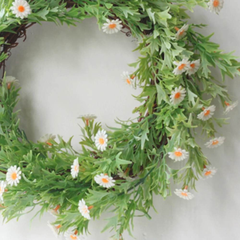 Artificial Plant Wreath with Green Leaves Home Front Door Welcome Door Wreath Wedding Wall Hanging Garland Decoration
Artificial Plant Wreath with Green Leaves Home Front Door Welcome Door Wreath Wedding Wall Hanging Garland Decoration