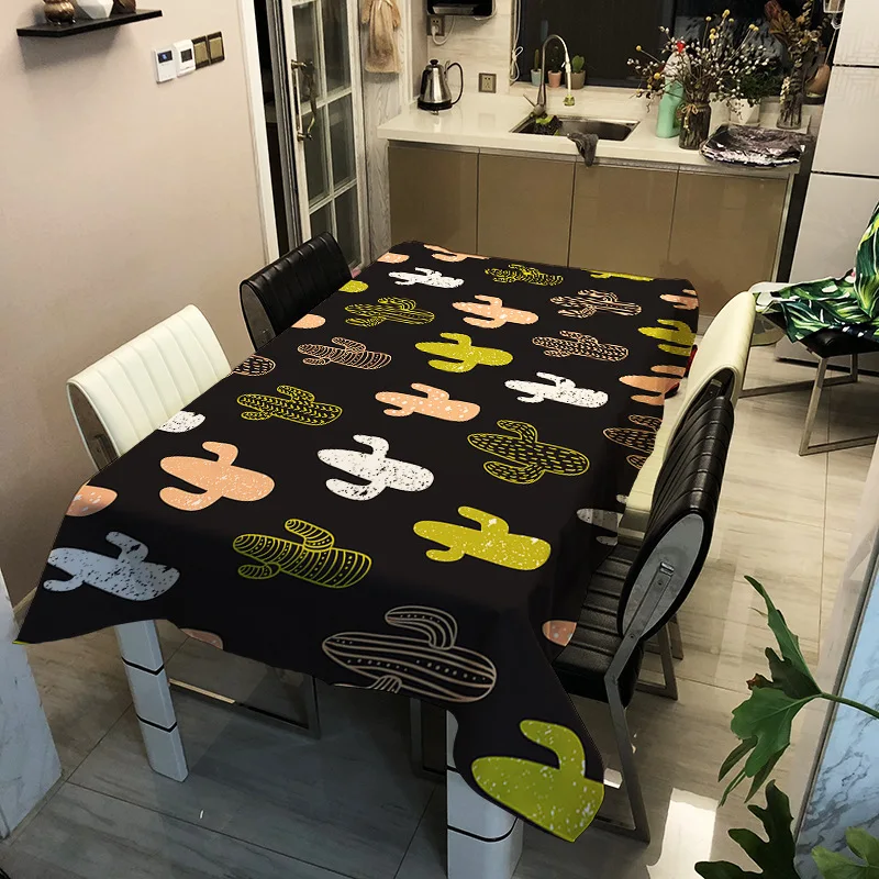 Cactus Printed Pattern Waterproof Tablecloth Rectangular Table Cover Dining Tablecloth Coffee Table Mat for Kitchen Living Room
Cactus Printed Pattern Waterproof Tablecloth Rectangular Table Cover Dining Tablecloth Coffee Table Mat for Kitchen Living Room