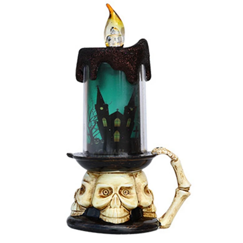 Electronic Candle Decoration Halloween LED Lamp Halloween Props Decoration Candle Light
Electronic Candle Decoration Halloween LED Lamp Halloween Props Decoration Candle Light