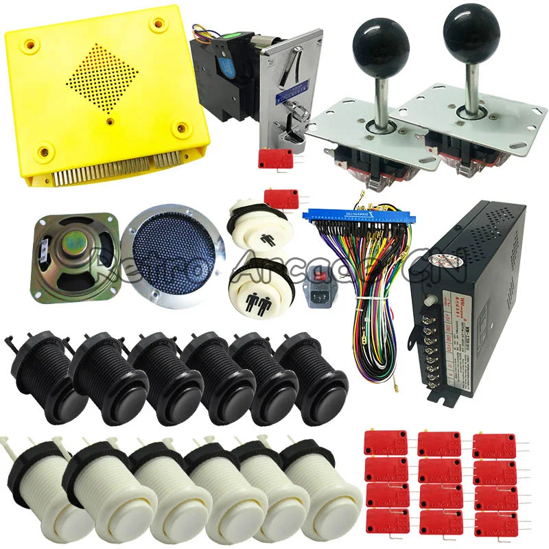 Pandora 999 в 1 комплект с игровой доской, монетница, блок питания, Кнопка джойстика для DIY 2 игроков, аркадная машина
Pandora 999 в 1 комплект с игровой доской, монетница, блок питания, Кнопка джойстика для DIY 2 игроков, аркадная машина