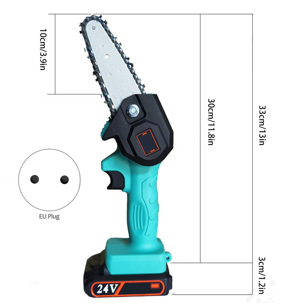 Electric Chainsaw Handheld Cordless Chainsaw Adjustable Speed 24V With Rechargeable Battery Charger For Wood European Standard
Electric Chainsaw Handheld Cordless Chainsaw Adjustable Speed 24V With Rechargeable Battery Charger For Wood European Standard