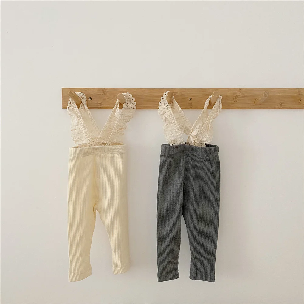 Baby Girls Casual Lace Overalls 2021 Spring Autumn Elastic Suspender Trousers 0-2y
Baby Girls Casual Lace Overalls 2021 Spring Autumn Elastic Suspender Trousers 0-2y