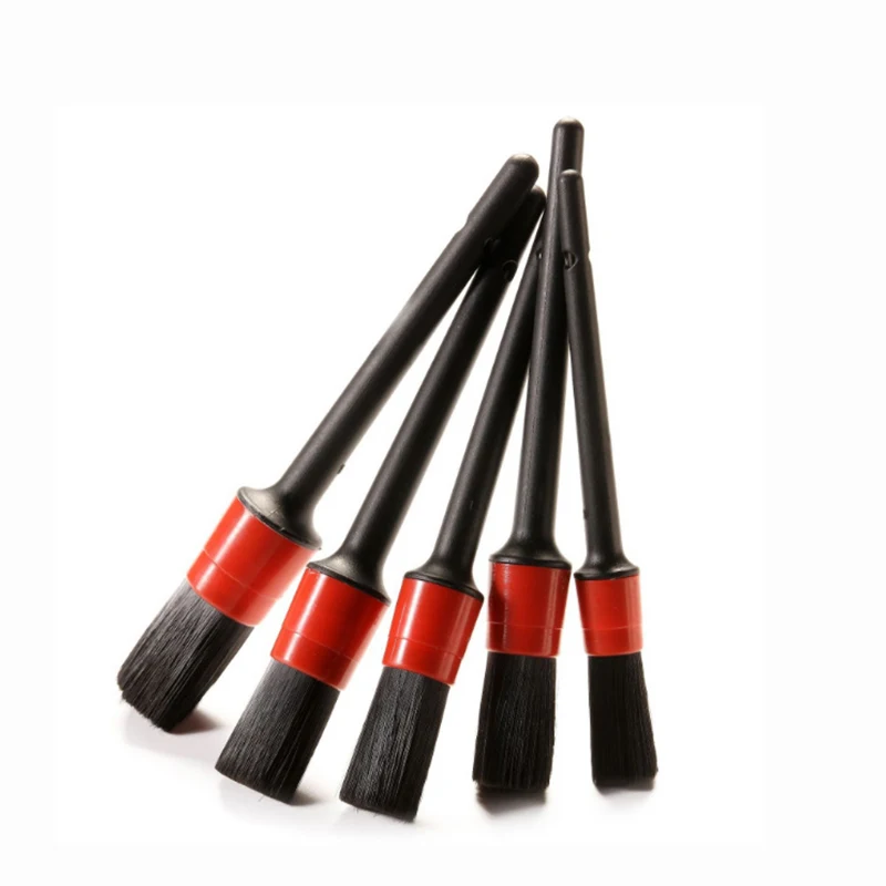 5PCS Car Detailing Brushes Cleaning Brush Set for Cleaning Wheels Tire Interior Exterior Leather Air Vents Car Cleaning Kit Tool
5PCS Car Detailing Brushes Cleaning Brush Set for Cleaning Wheels Tire Interior Exterior Leather Air Vents Car Cleaning Kit Tool