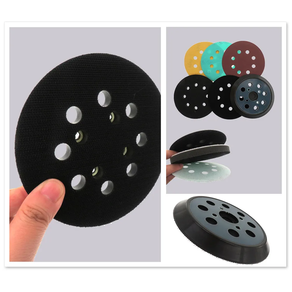 8Hole Backing Pad Backing Disc For RIDGID Random Orbit Sander Hook Loop Pad Replace
8Hole Backing Pad Backing Disc For RIDGID Random Orbit Sander Hook Loop Pad Replace